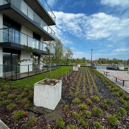 Turkusowy - Basen, Sauna, Klimatyzacja Apartament Dziwnów