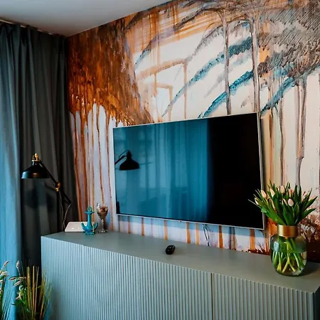 Apartment Turkusowy - Basen, Sauna, Klimatyzacja Dziwnow