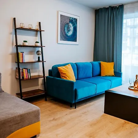 Turkusowy - Basen, Sauna, Klimatyzacja Apartment Dziwnow
