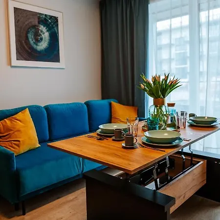 Turkusowy - Basen, Sauna, Klimatyzacja Apartment *