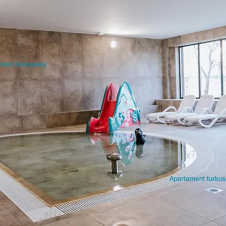 Apartment Turkusowy - Basen, Sauna, Klimatyzacja Dziwnow