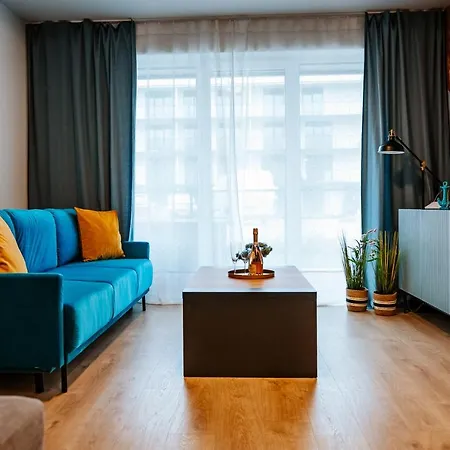 Turkusowy - Basen, Sauna, Klimatyzacja Apartment