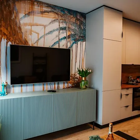 Turkusowy - Basen, Sauna, Klimatyzacja Apartment *