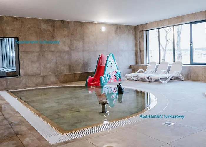 Apartment Turkusowy - Basen, Sauna, Klimatyzacja Dziwnow