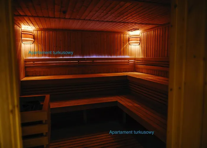 Apartment Turkusowy - Basen, Sauna, Klimatyzacja *