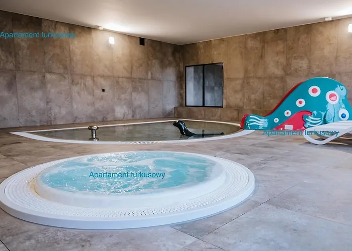 Turkusowy - Basen, Sauna, Klimatyzacja Apartment