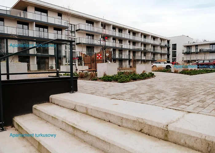 Apartment Turkusowy - Basen, Sauna, Klimatyzacja *