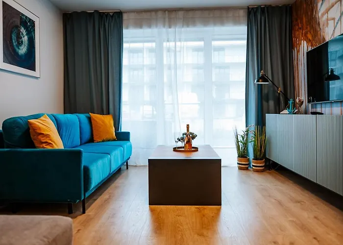 Turkusowy - Basen, Sauna, Klimatyzacja Apartment